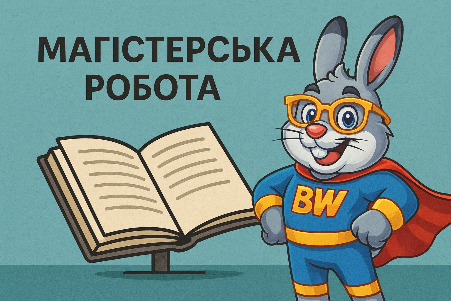 Структура магістерської роботи: повний гід по розділах та оформленню від Bunny Writing